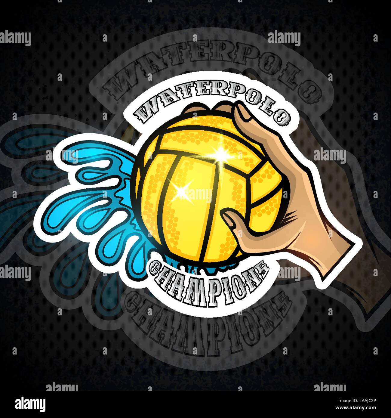 Game of water polo Stock Vector Images Alamy