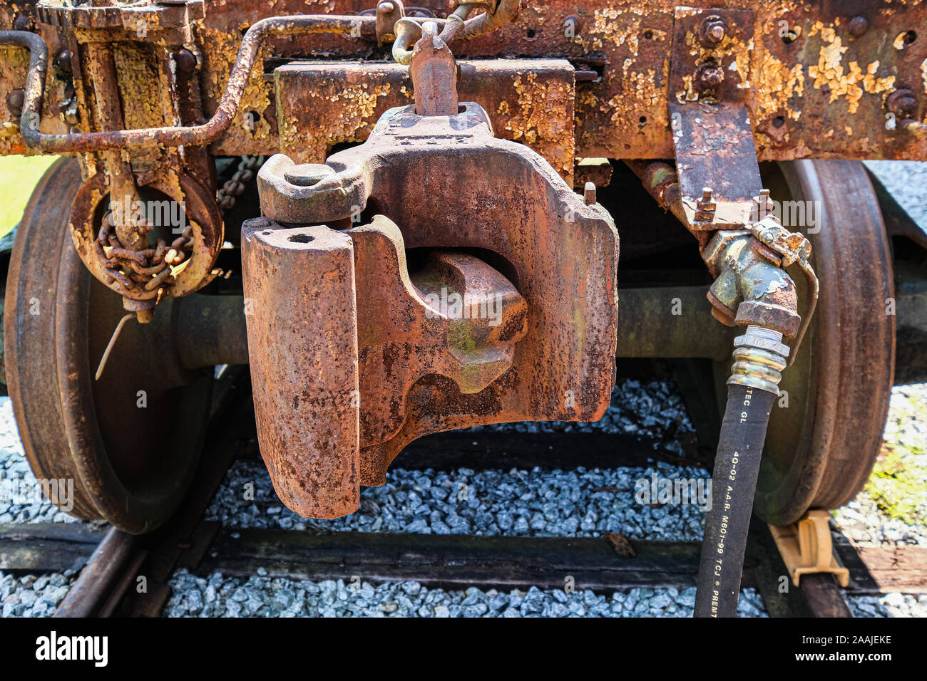 Old train coupling hires stock photography and images Alamy