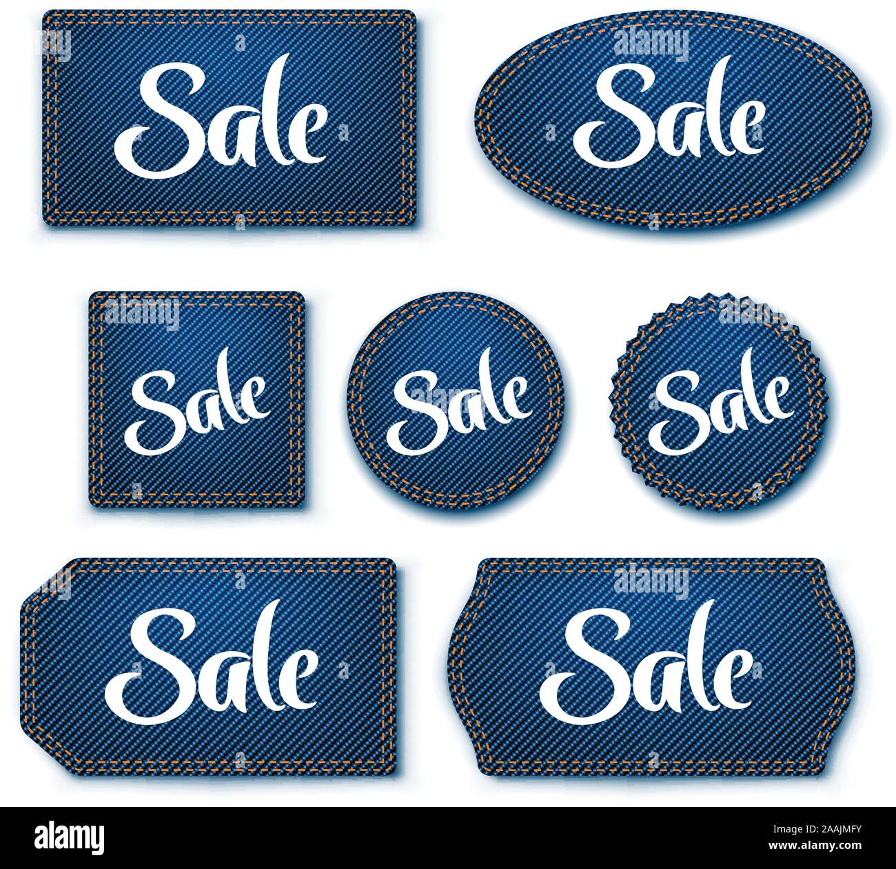 Blue leather texture Stock Vector Images - Alamy