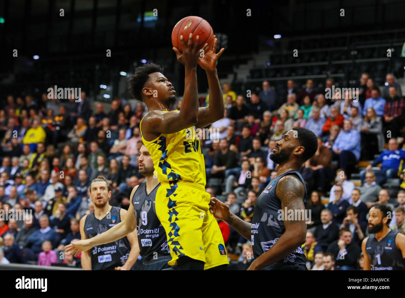 4 gerry blakes during EWE Baskets Oldenburg vs Aquila Trento