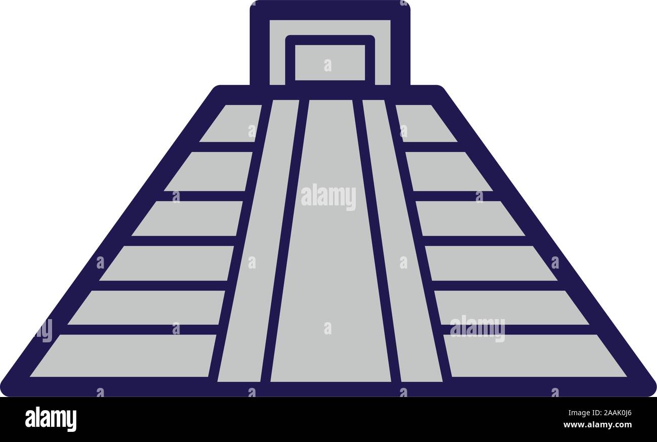 Mexican pyramid clipart hi-res stock photography and images - Alamy