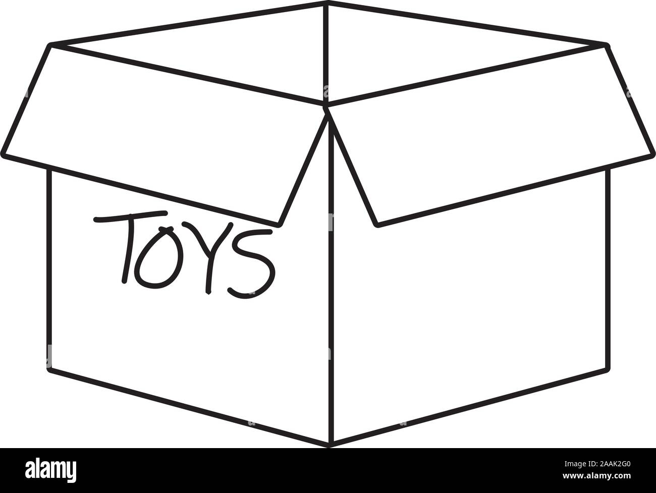Toys box Black and White Stock Photos Images Alamy