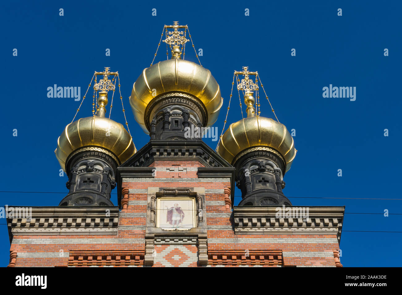 Russian Orthodox St. Alexander Nevsky Church, Copenhagen, Denmark Stock Photo - Alamy