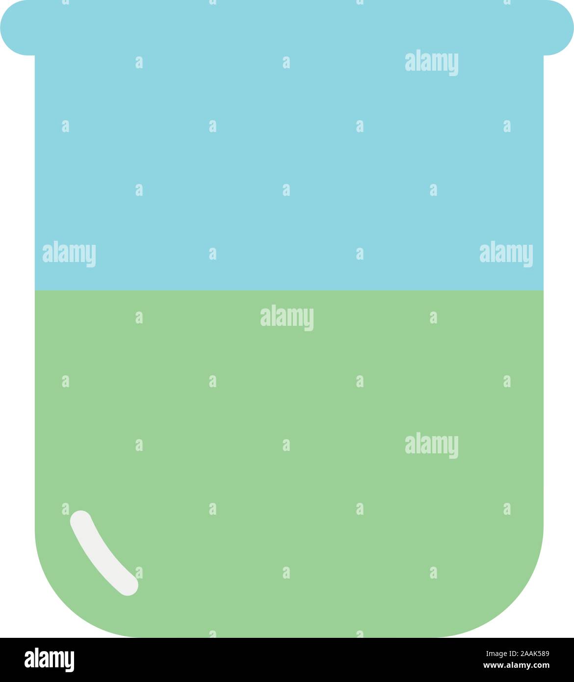 medical tube test flask laboratory icon Stock Vector Image & Art - Alamy