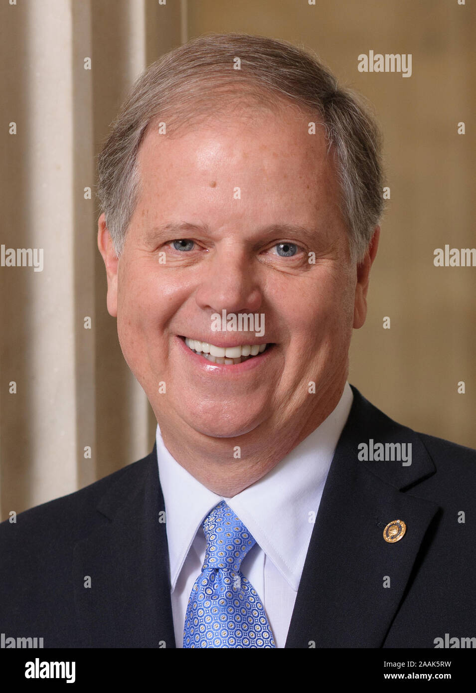 Senator Doug Jones (D-AL) Stock Photo