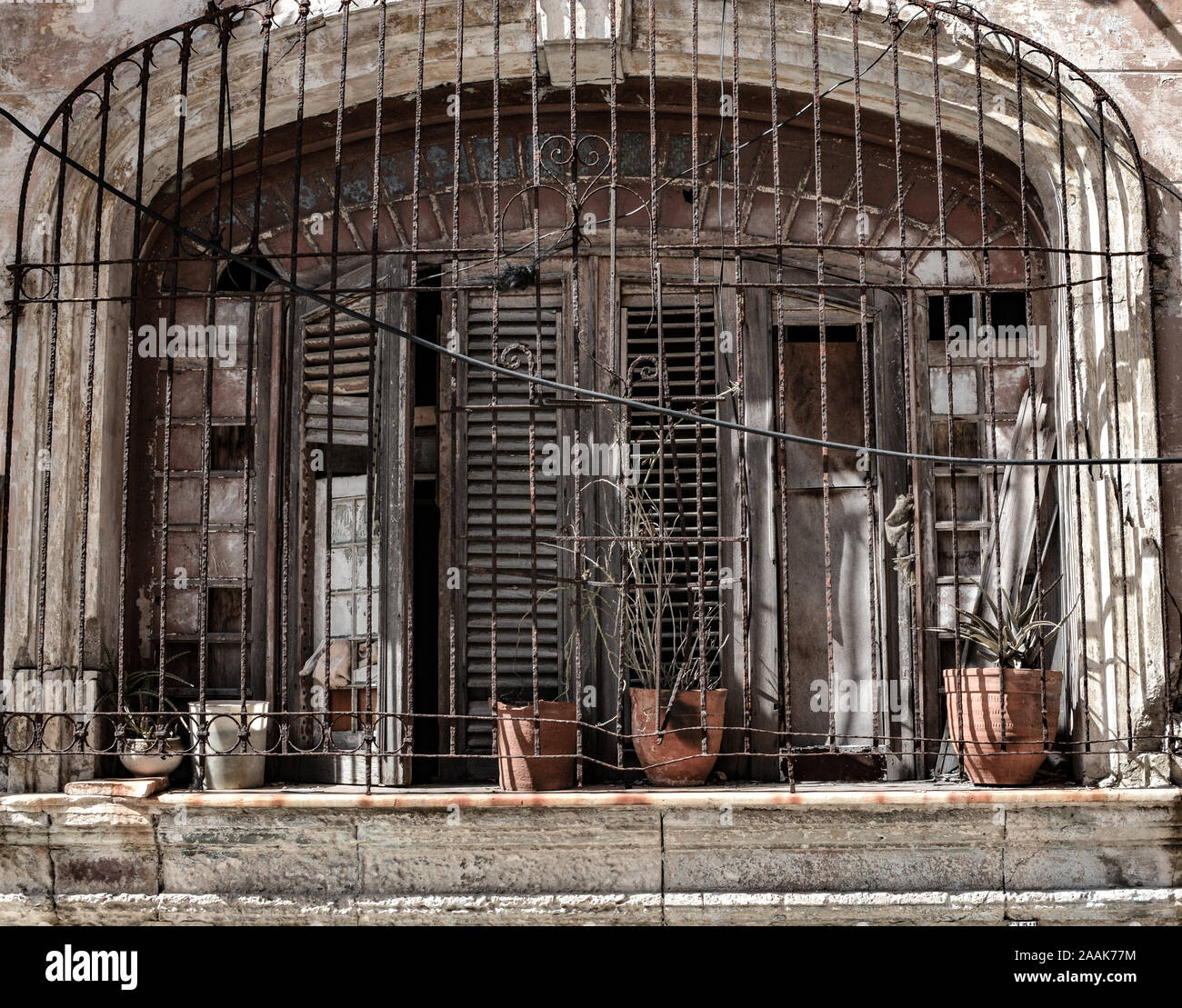 The cuban architecture Stock Photo Alamy