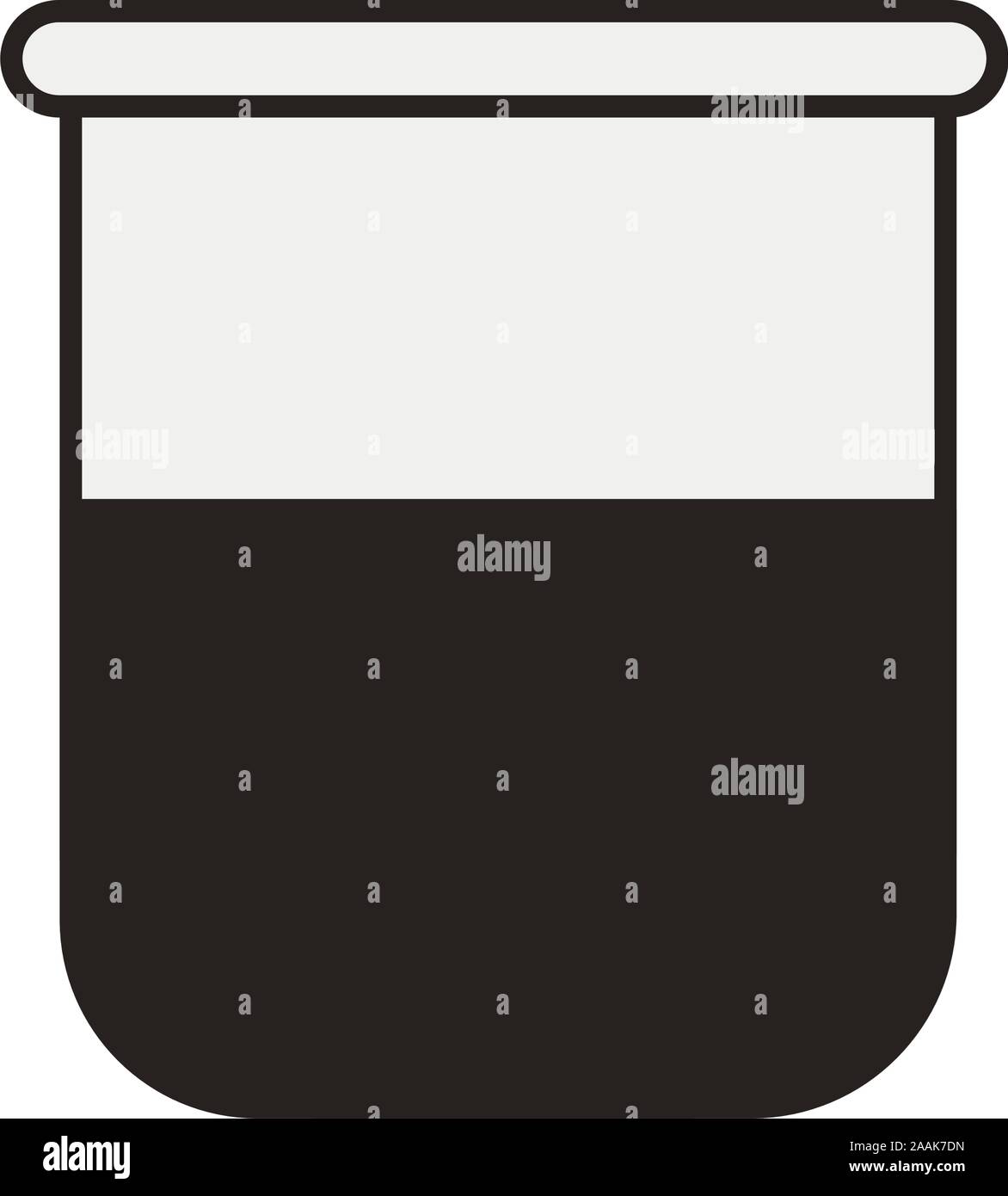 medical tube test flask laboratory icon Stock Vector Image & Art - Alamy