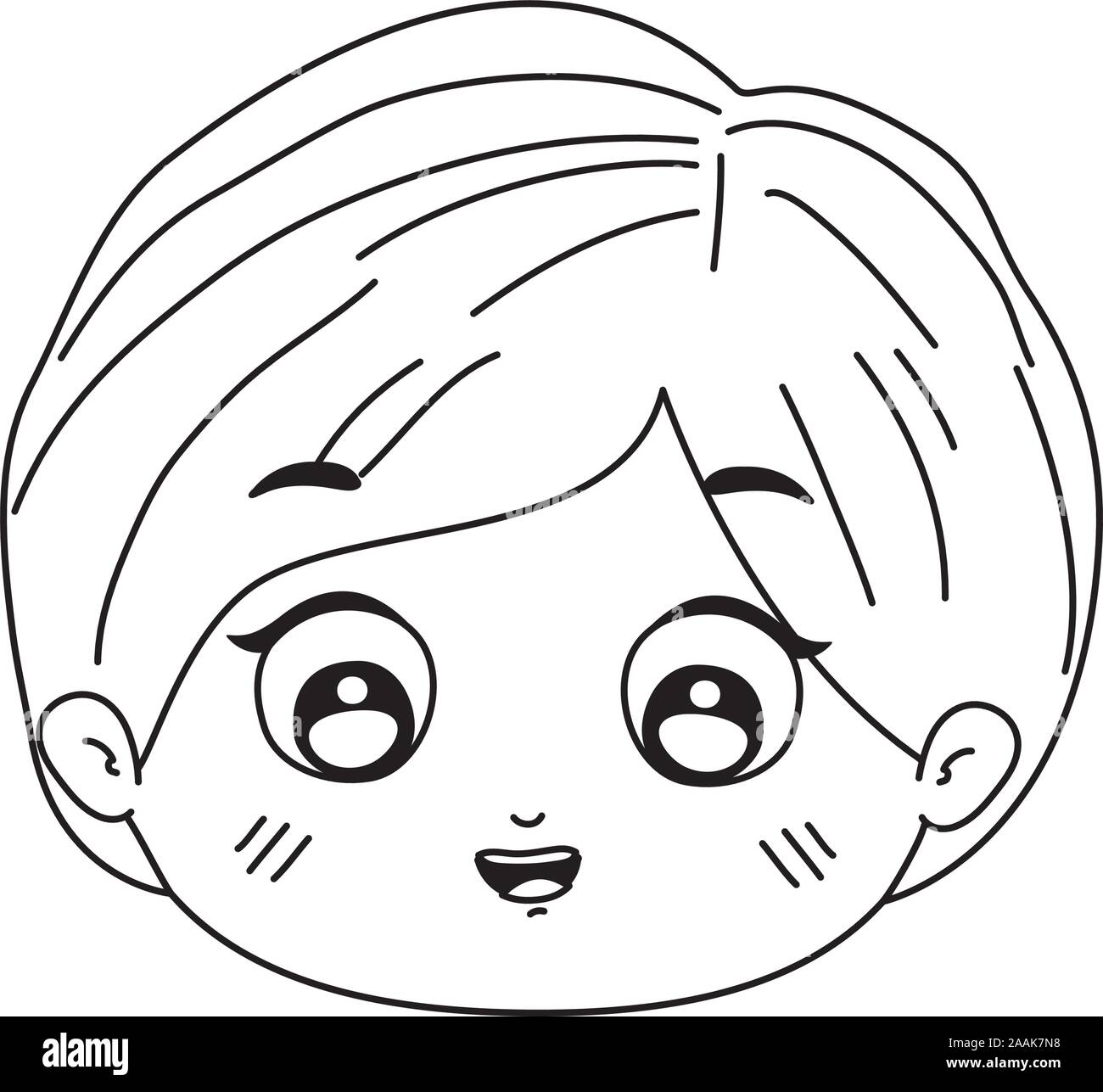 Isolated boy cartoon vector design Stock Vector Image & Art - Alamy