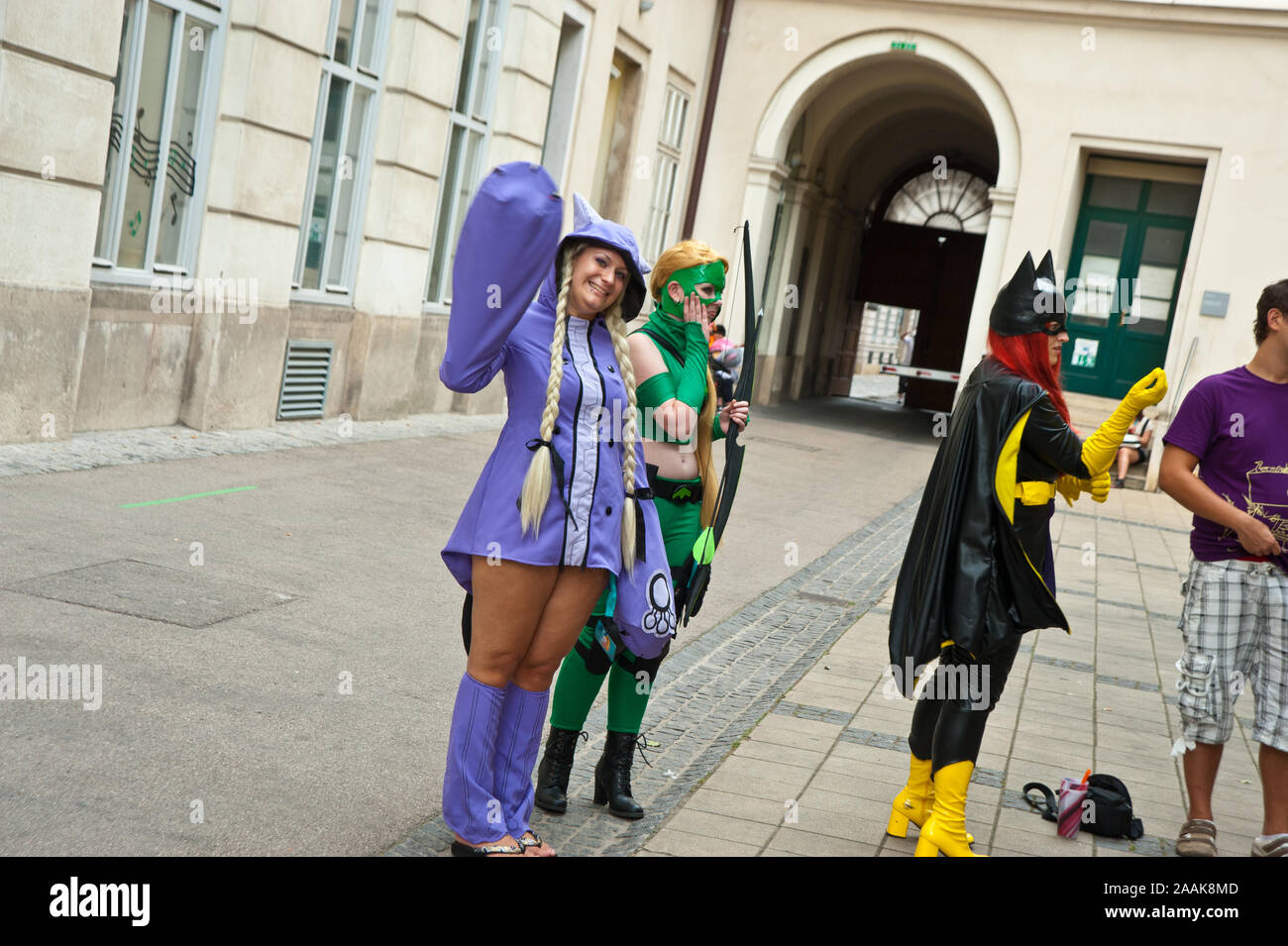 Wien, Cosplay-Party - Vienna, Cosplay-Party Stock Photo