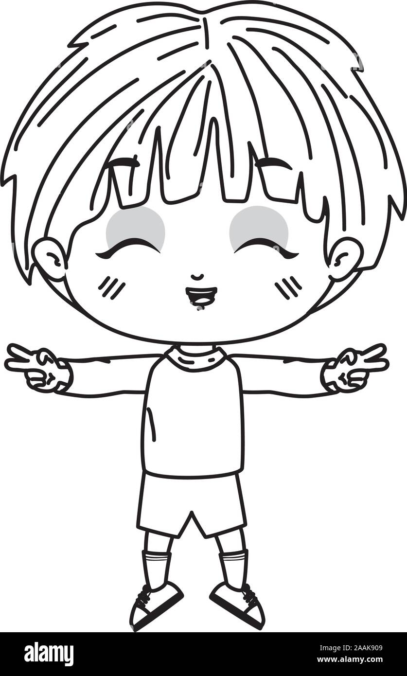 Isolated boy cartoon vector design Stock Vector Image & Art - Alamy