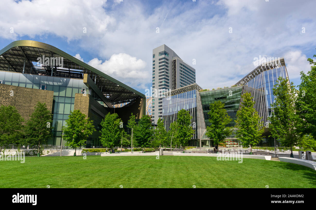 Cornell tech campus on roosevelt island hires stock photography and