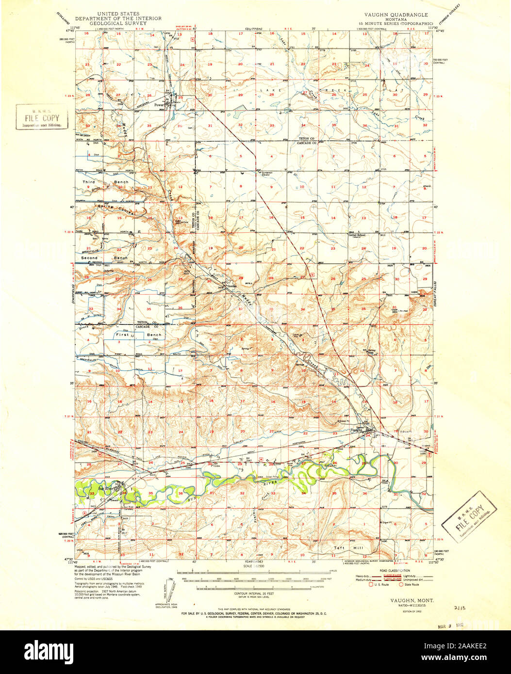 Vaughn map hires stock photography and images Alamy