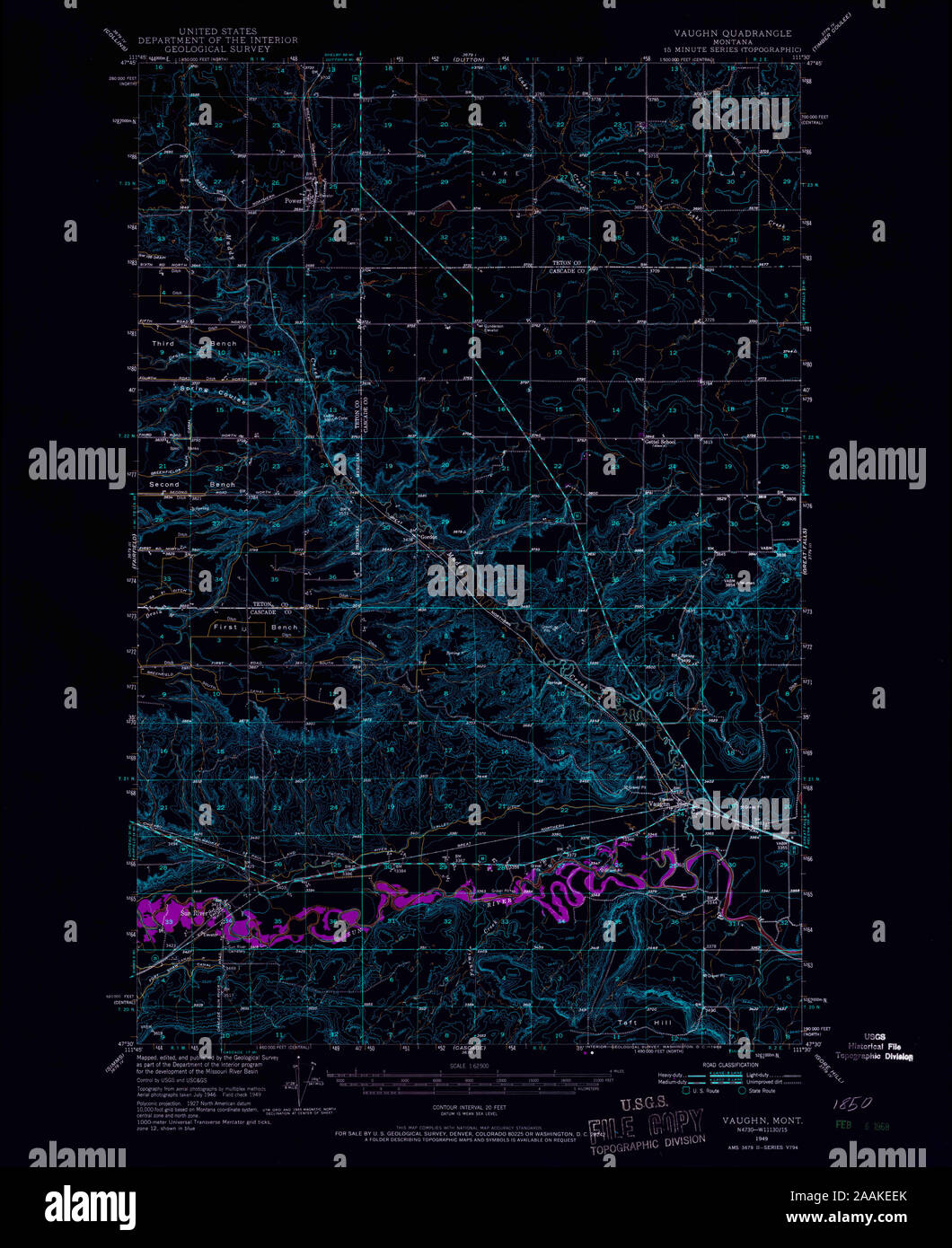 Vaughn map hires stock photography and images Alamy