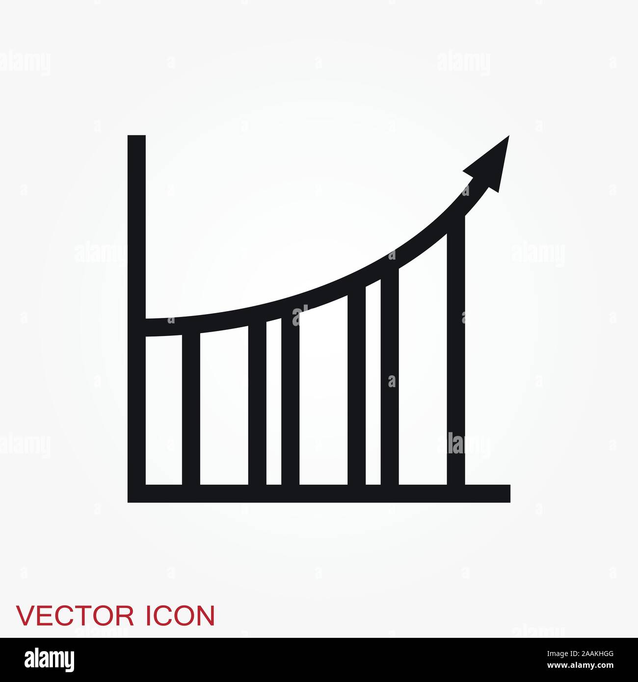 Diagram and graphs vector icons for your design. Stock Vector