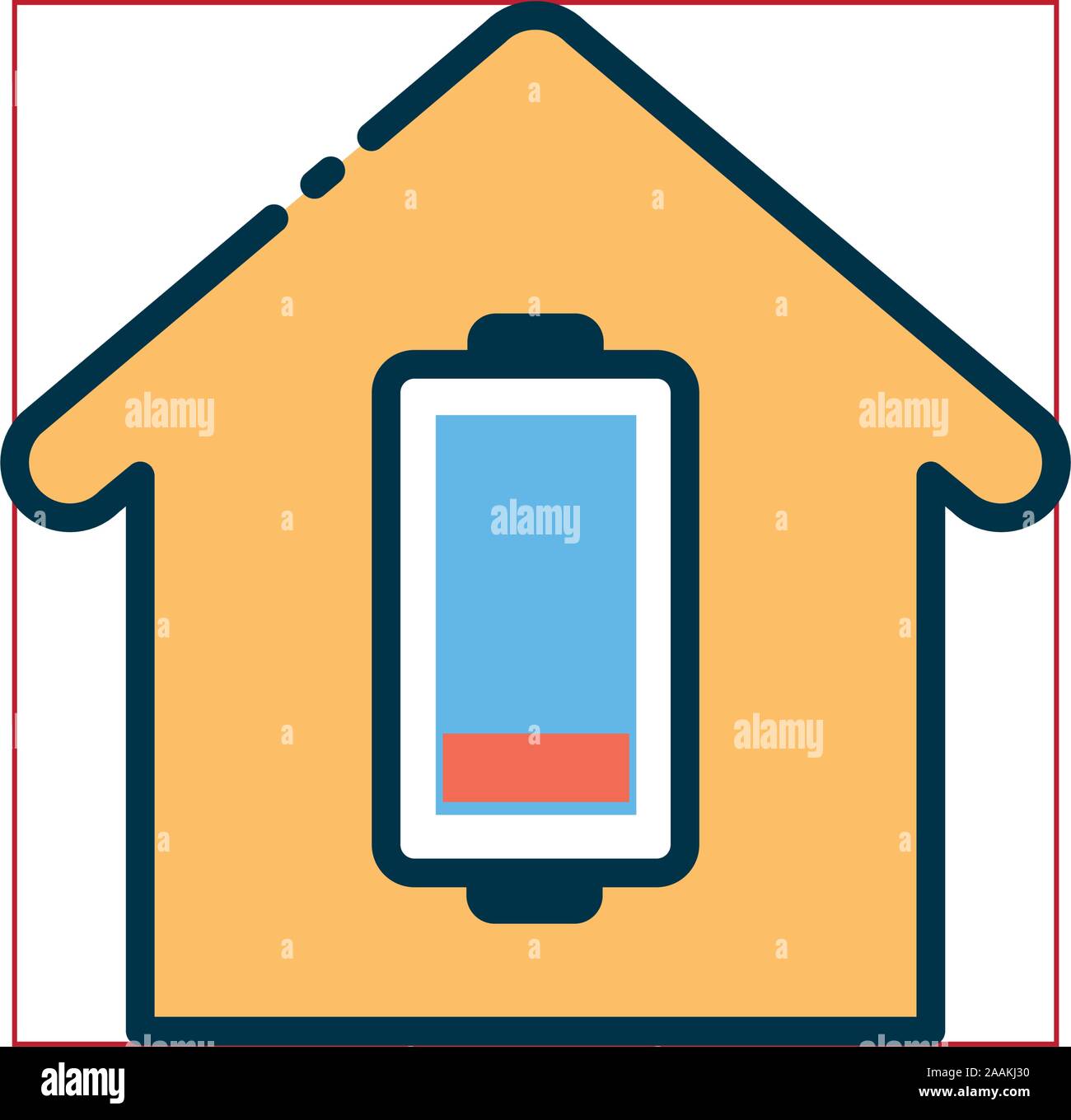 House of smart home vector design Stock Vector Image & Art - Alamy