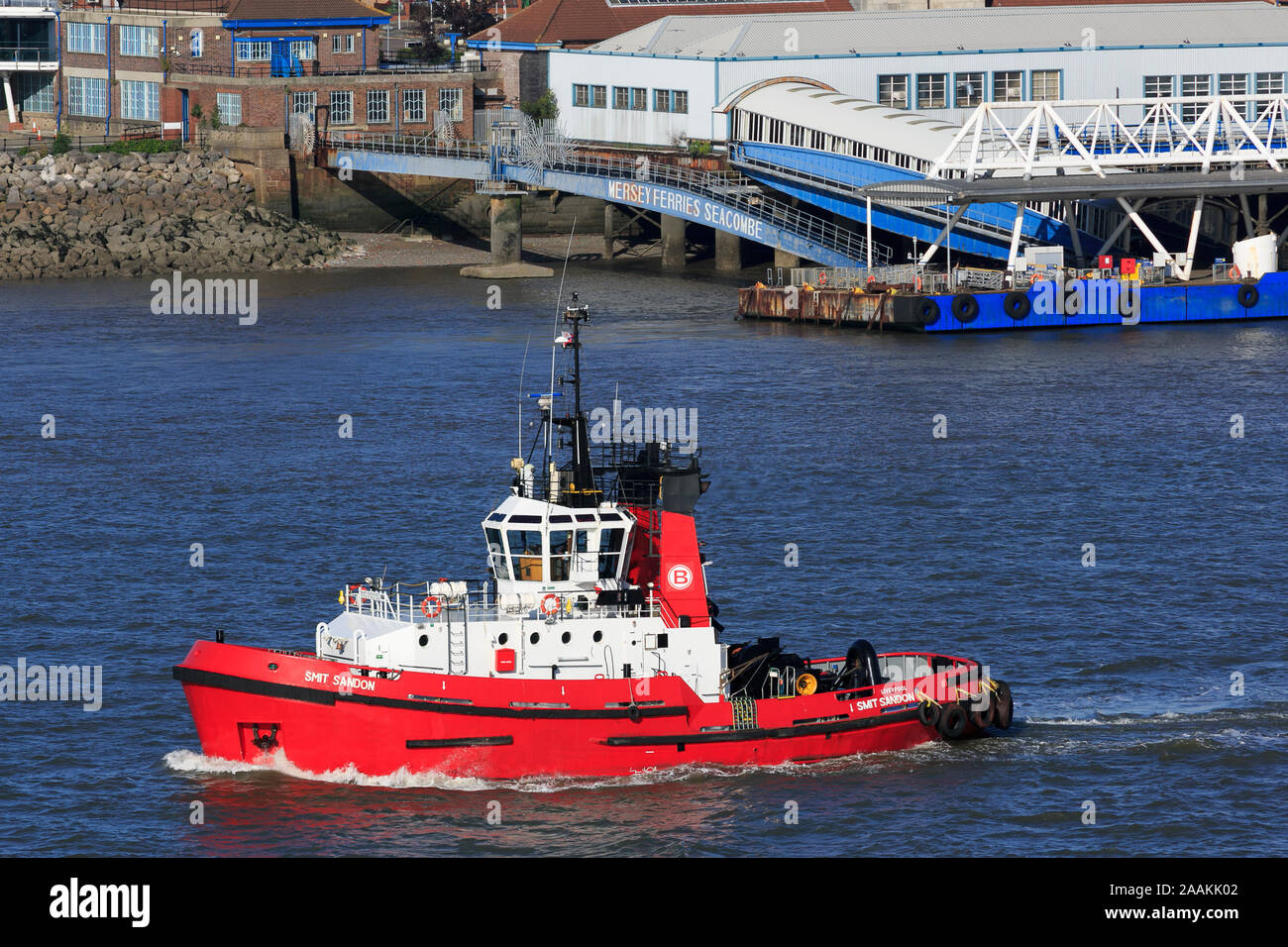 Tugboat & Mersey Ferries Terminal, Birkenhead, Liverpool, England