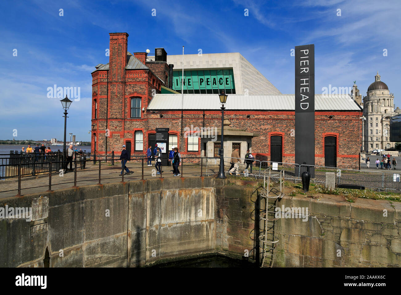 Pilotage Building, Canning Dock, Liverpool, England, United Kingdom Stock Photo