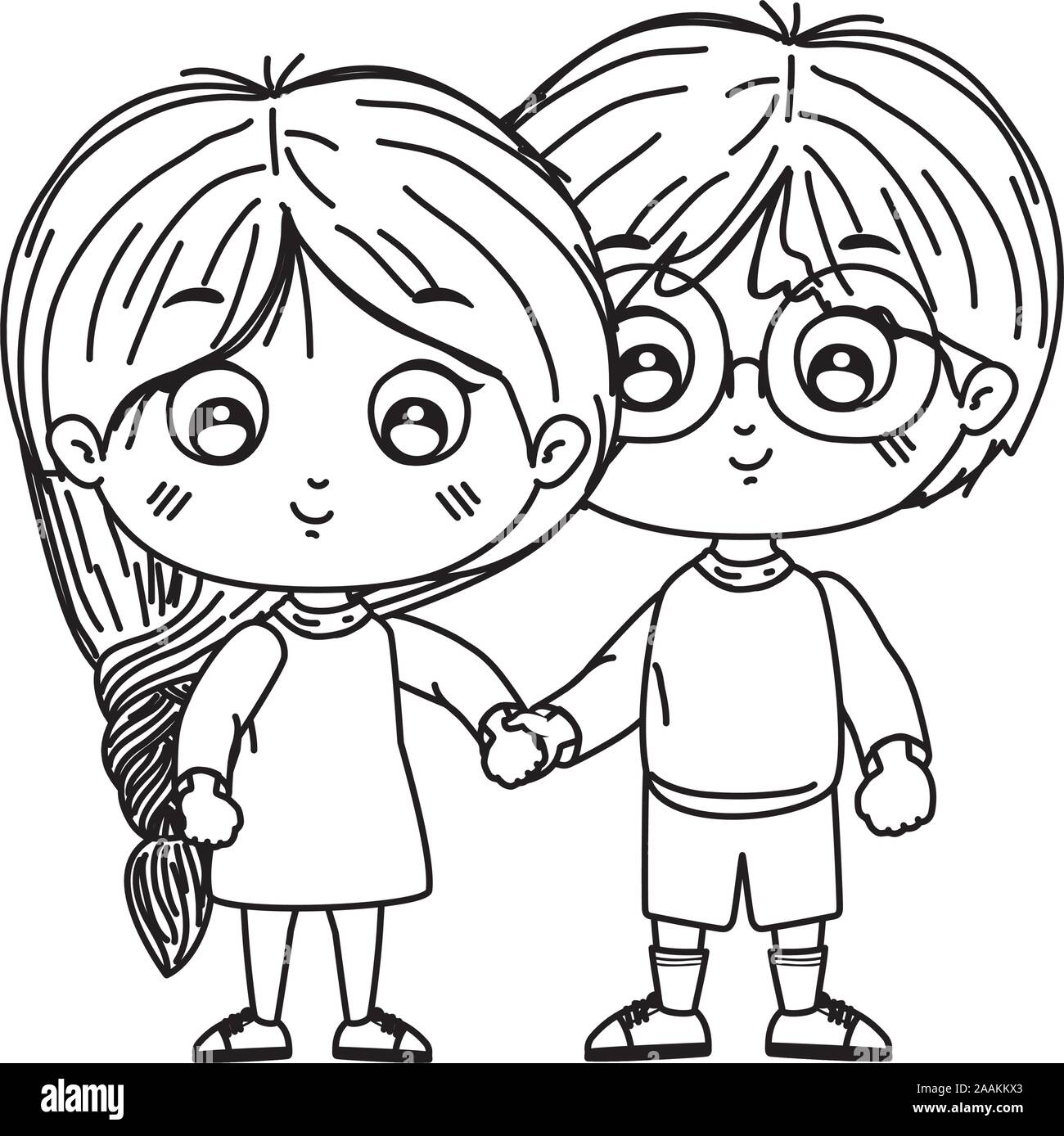 Cartoon Boy And Girl Black And White Stock Photos Images Alamy Cartoon Boy And Girl Black And White Stock Photos Images Alamy