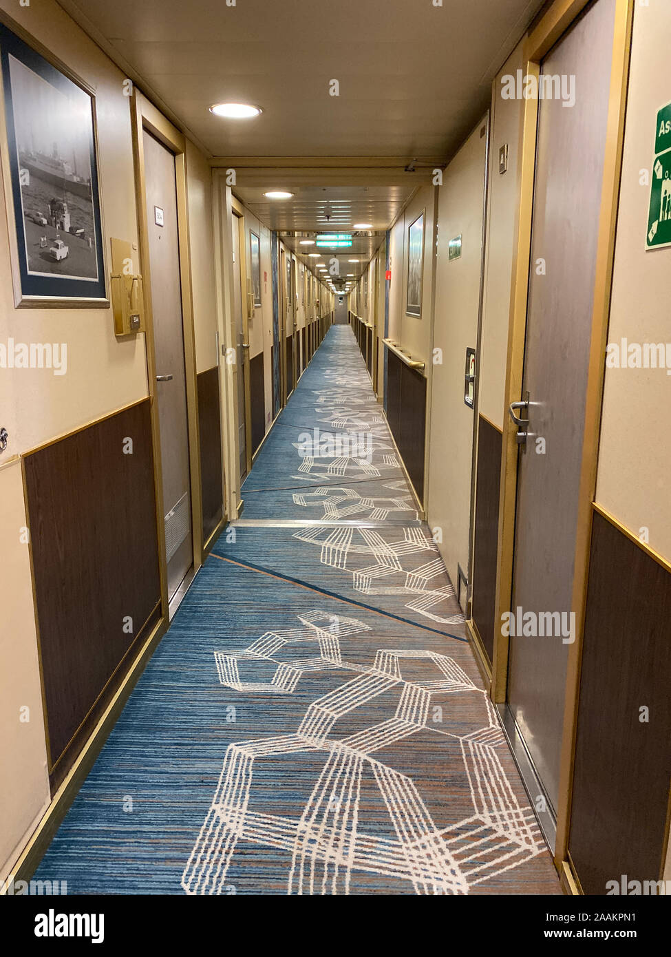 Cruise ship interior hallway hires stock photography and images Alamy