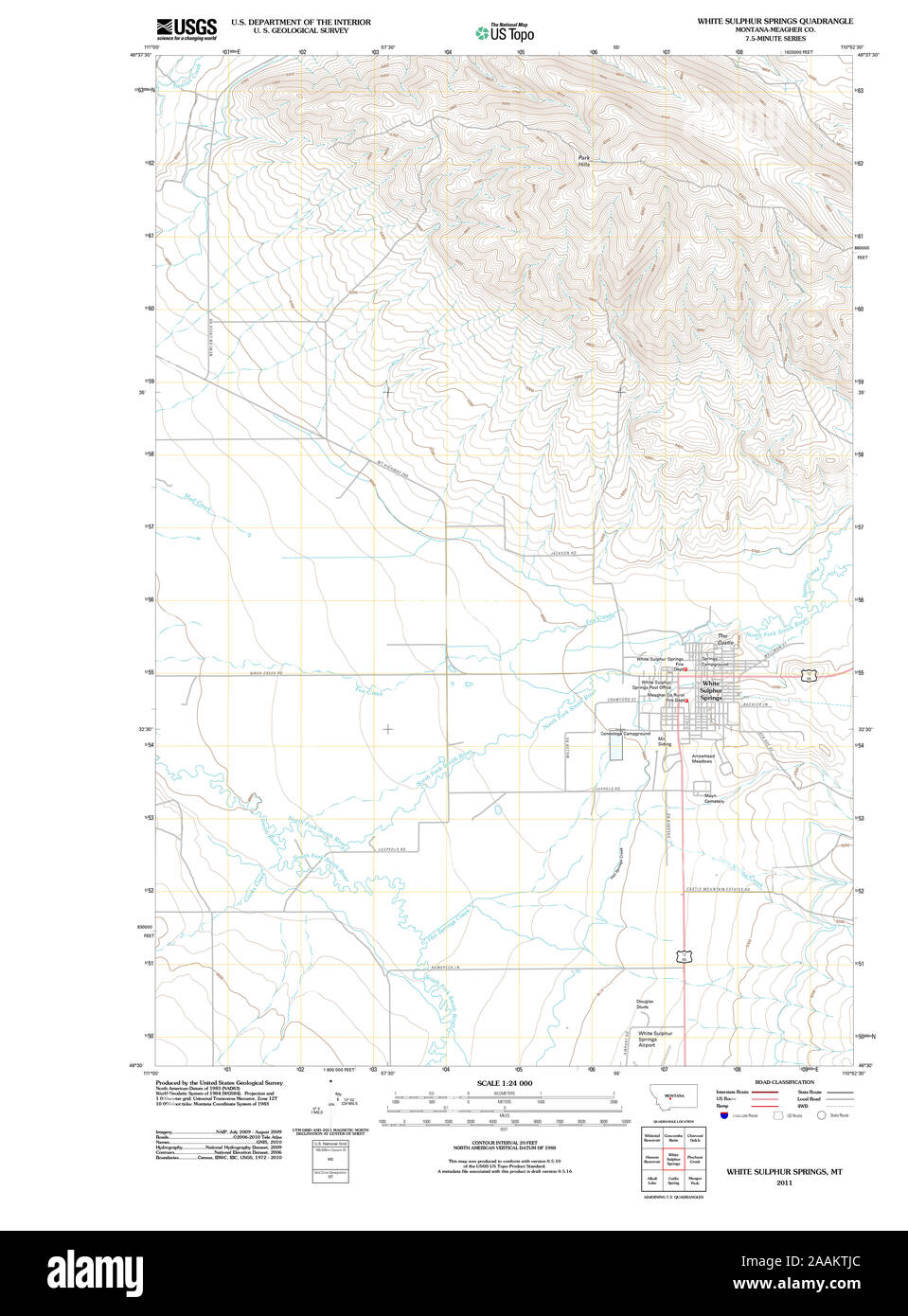 White sulphur springs mt hires stock photography and images Alamy