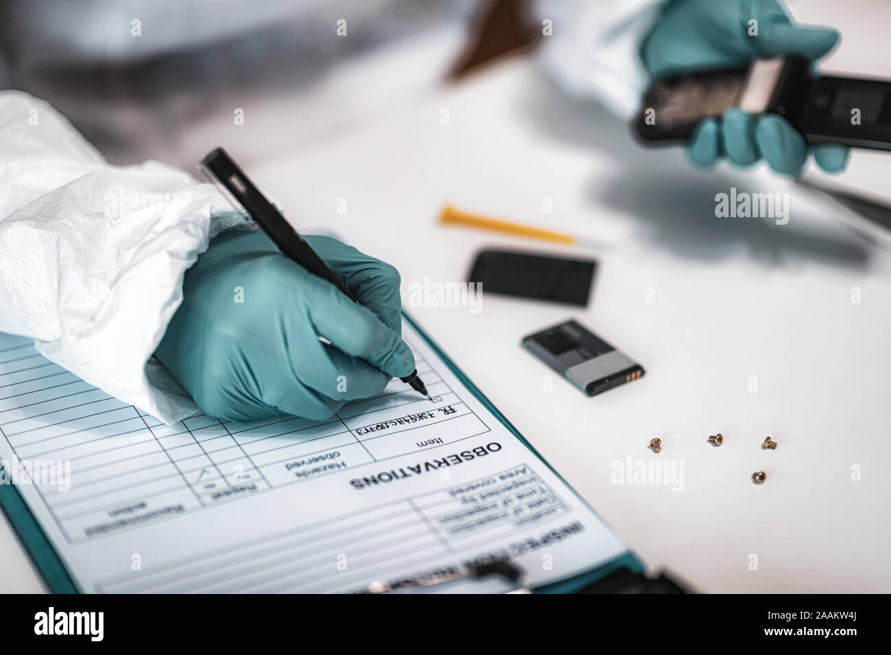 Investigation testing