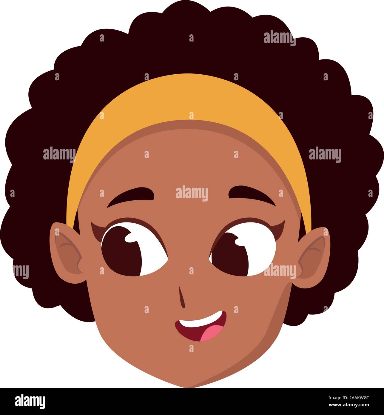 cartoon girl with curly hair and headband Stock Vector Image & Art - Alamy cartoon girl with curly hair and headband Stock Vector Image & Art - Alamy