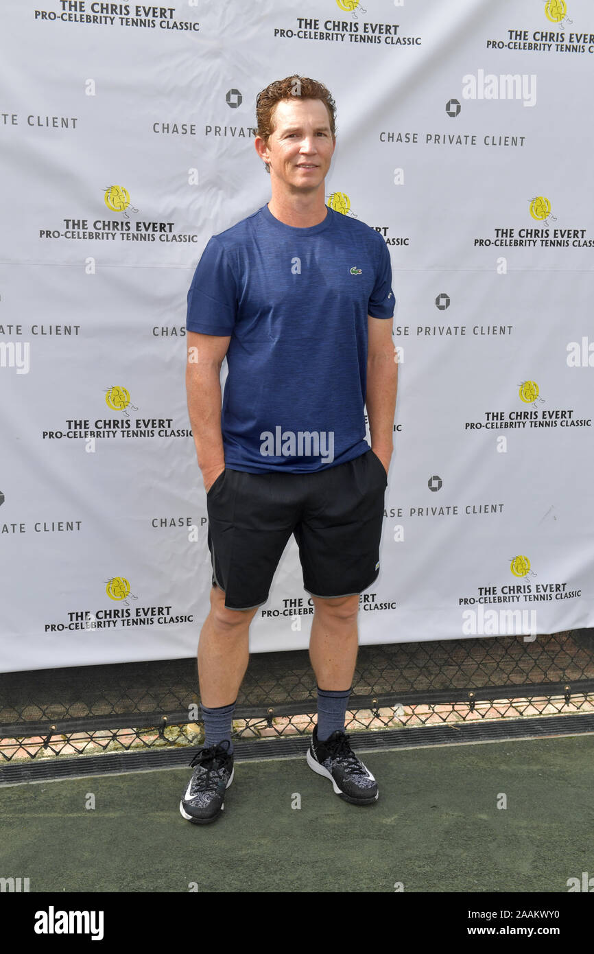 Boca Raton, Florida, USA. 22nd Nov, 2019. Shawn Hatosy playing Tennis