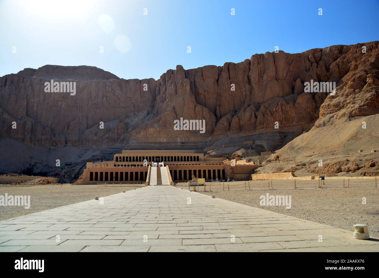 temple of hatschepsut in egypt Stock Photo