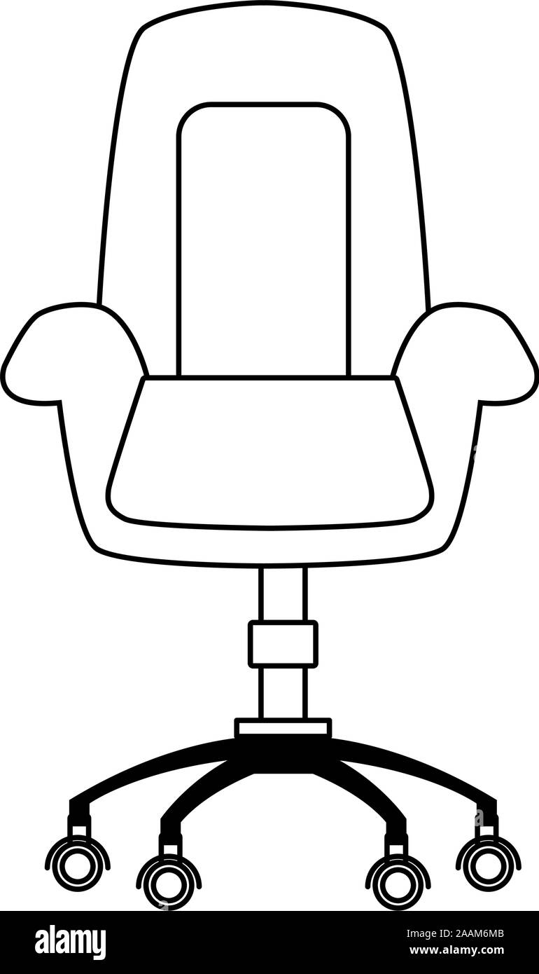 office chair icon, flat design Stock Vector Image & Art - Alamy
