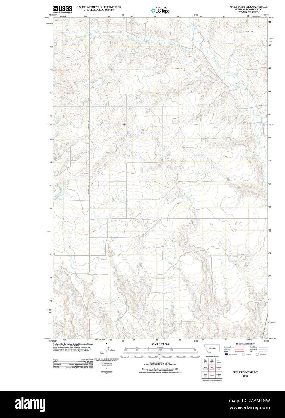 Wolf point map hires stock photography and images Alamy