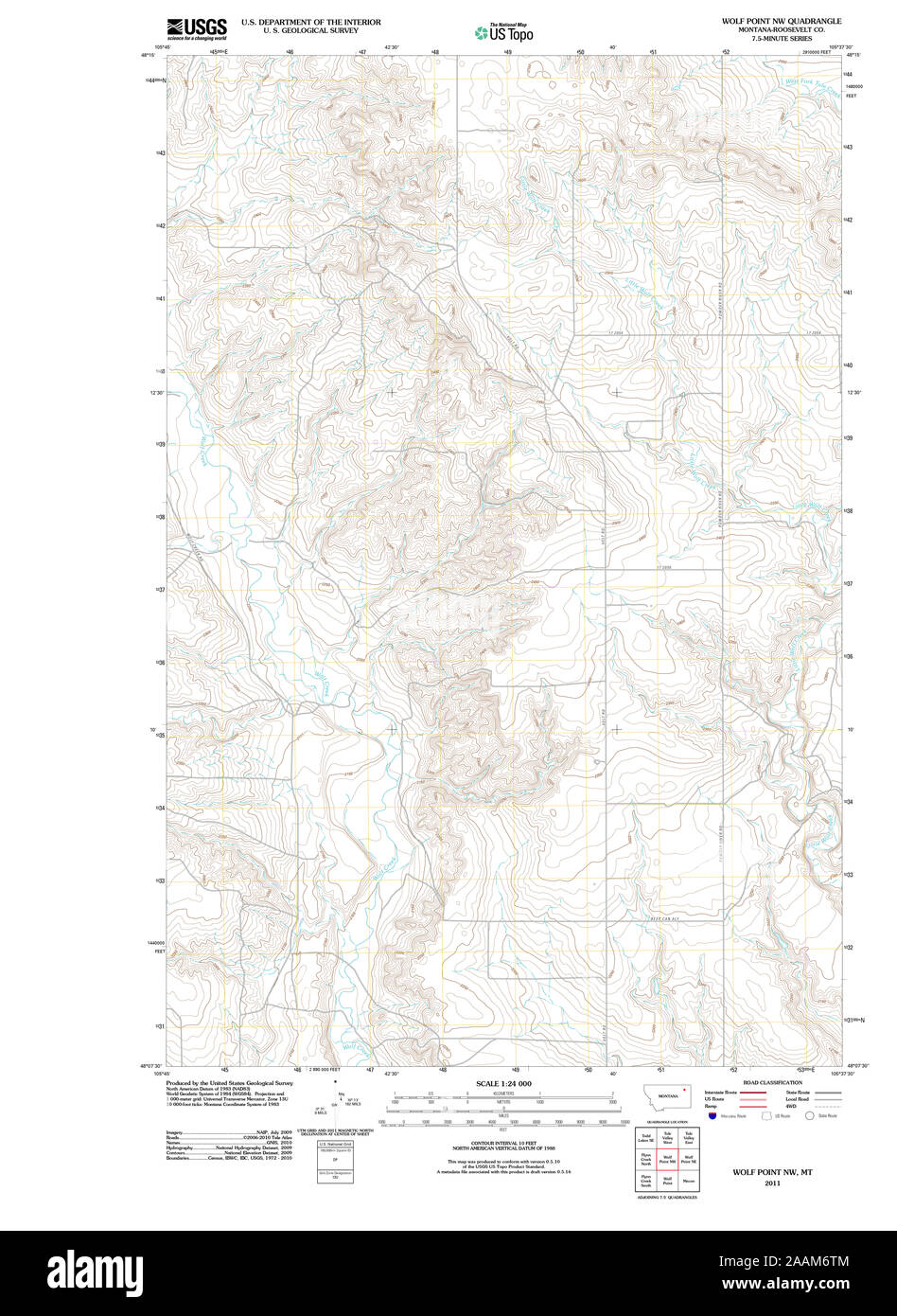 Map of wolf point montana hires stock photography and images Alamy