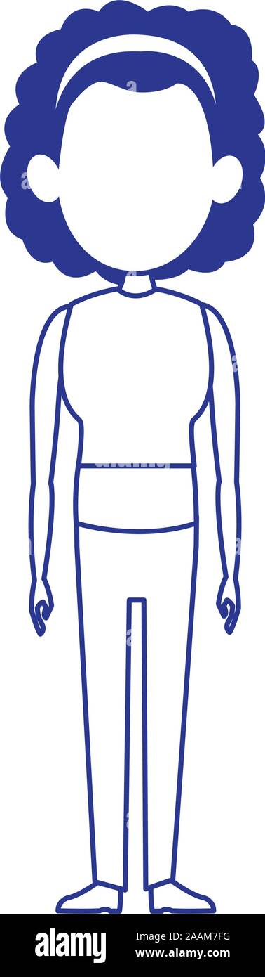 cool afro woman standing icon Stock Vector Image & Art - Alamy
