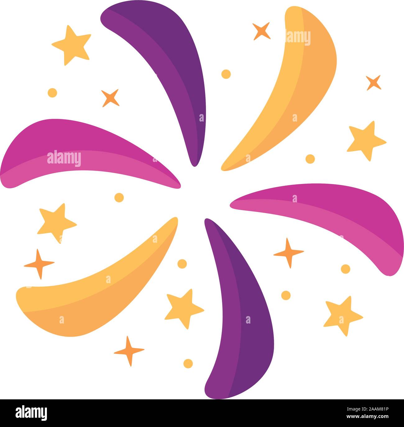 fireworks splash explosion isolated icon Stock Vector Image & Art - Alamy