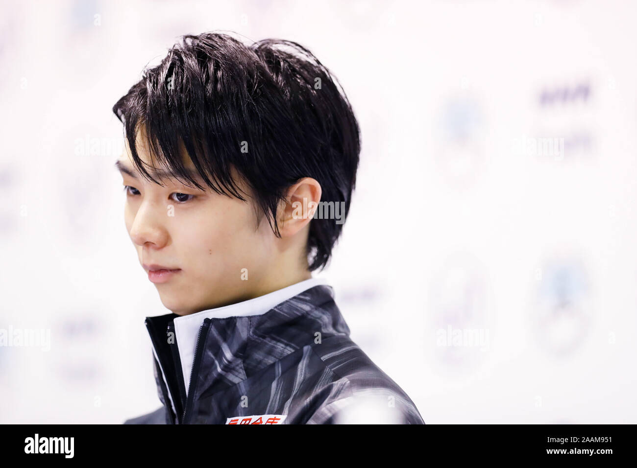 Makomanai Sekisuiheim Ice Arena Hokkaido Japan 22nd Nov 19 Yuzuru Hanyu Jpn November 22 19 Figure Skating Isu Grand Prix Of Figure Skating 19 Nhk Trophy Men S Press Conference At
