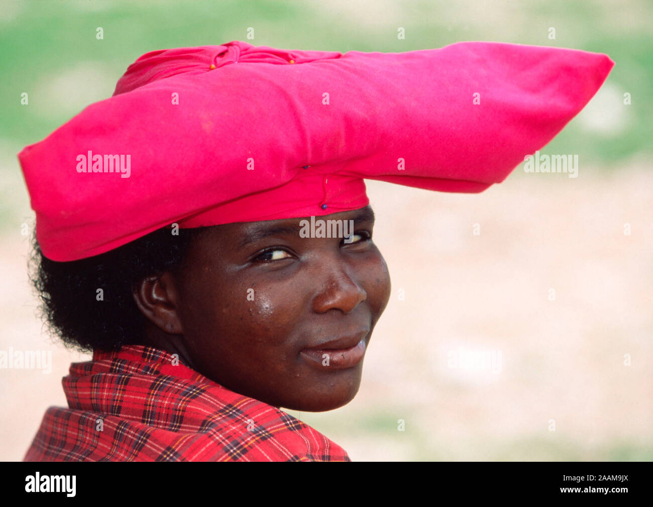 Himba Frau - Namibia - Afrika Stock Photo