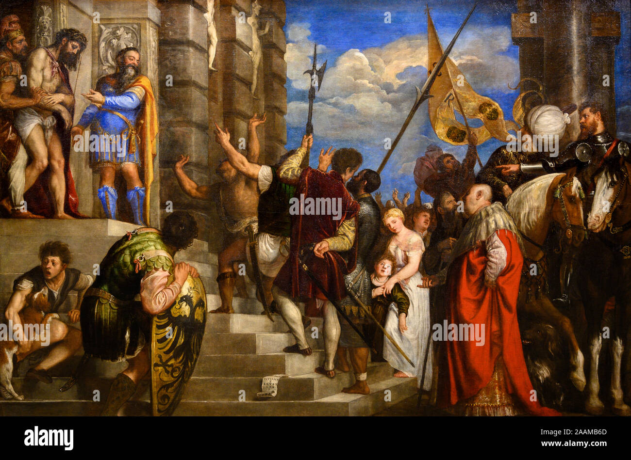 Transfiguration 1560 Figurative Jesus Christ Christian Art Bible Art Framed Print Wall Art By Titian Tiziano Vecelli Walmart Com Walmart Com