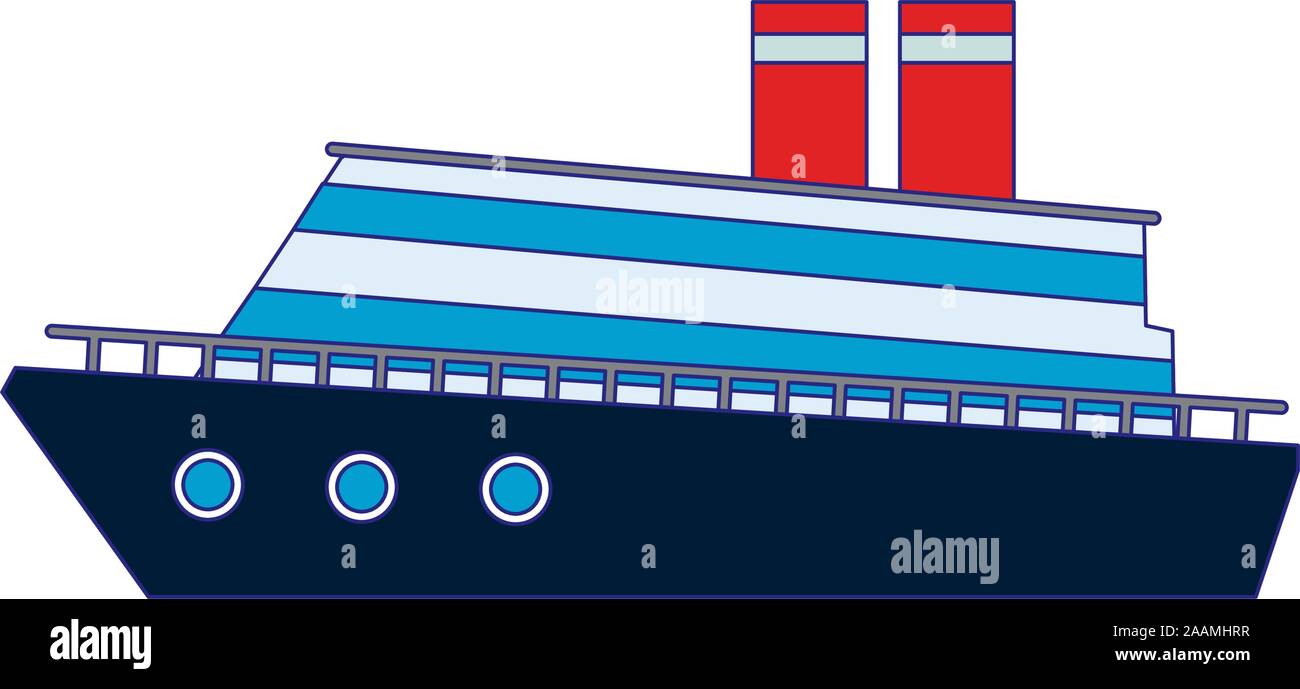 cruise ship icon, flat design Stock Vector Image & Art - Alamy