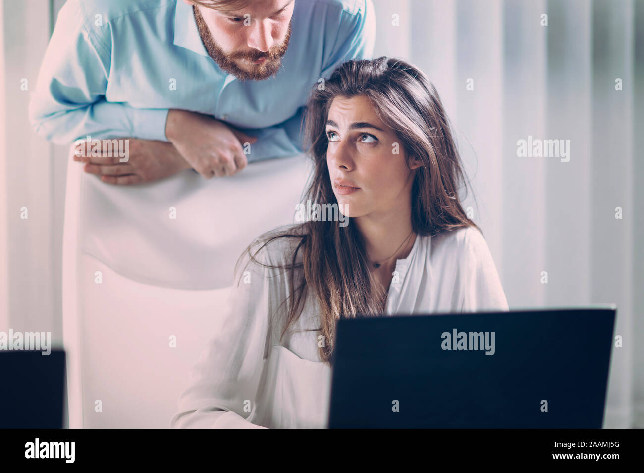 Pressure at work, conceptual image Stock Photo