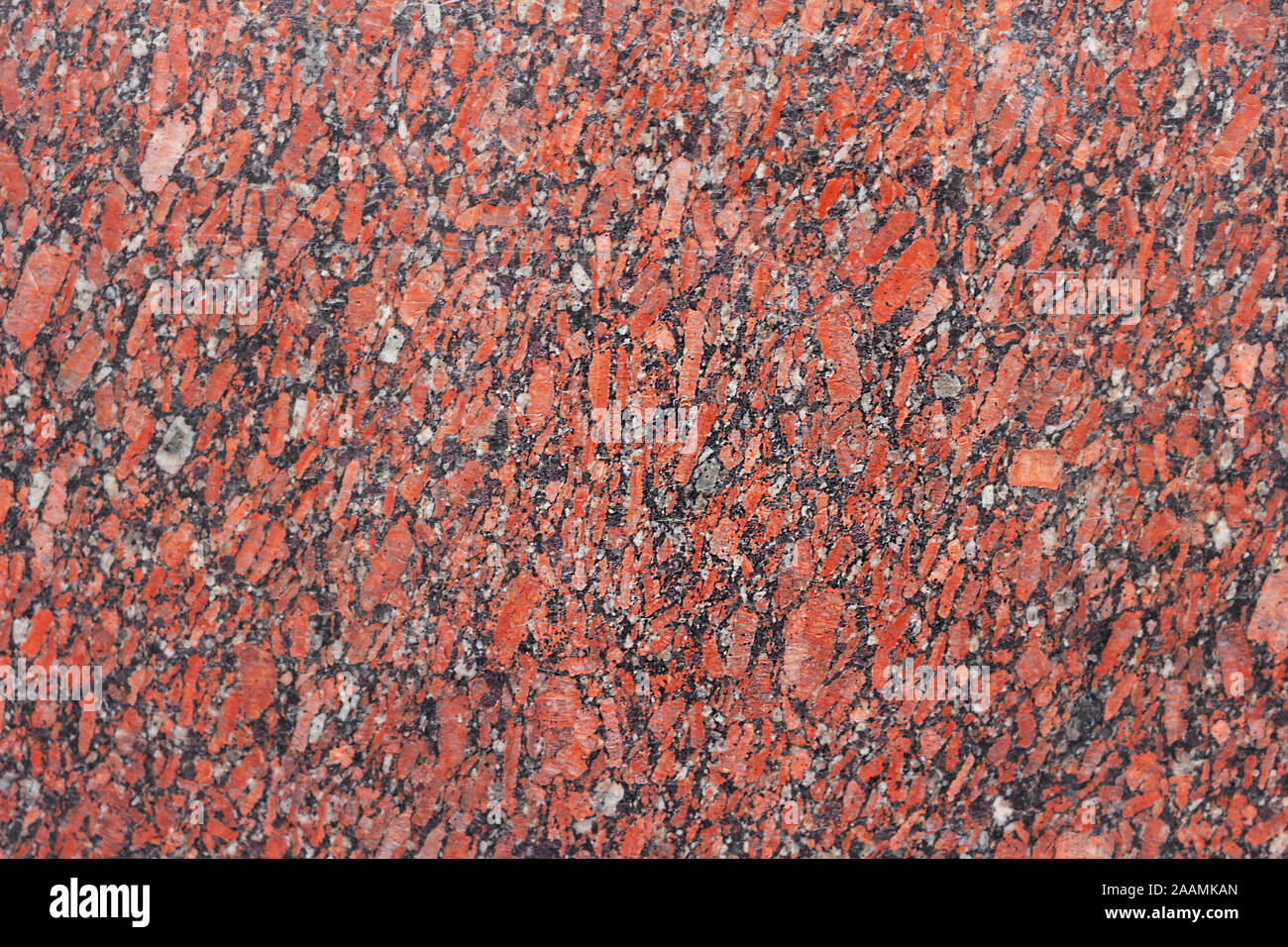 texture of red granite slabs. stone nature pattern . decorative geology