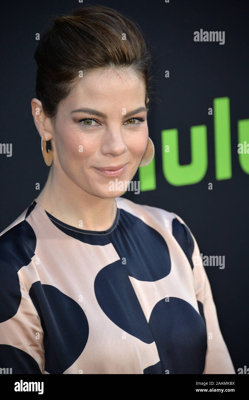 LOS ANGELES, CA - MARCH 21, 2016: Actress Michelle Monaghan at the