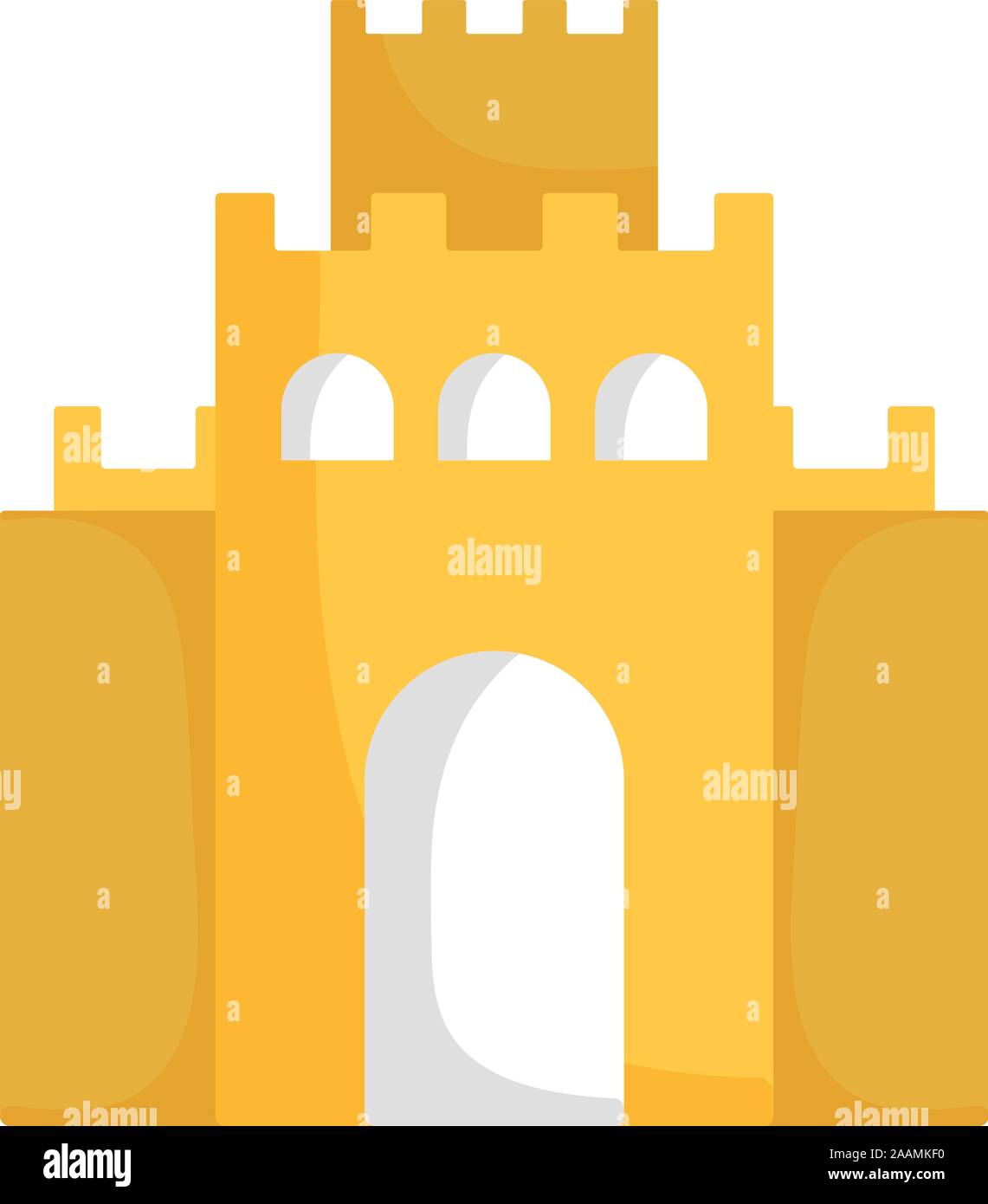 Beach sand sculpture Stock Vector Images - Alamy