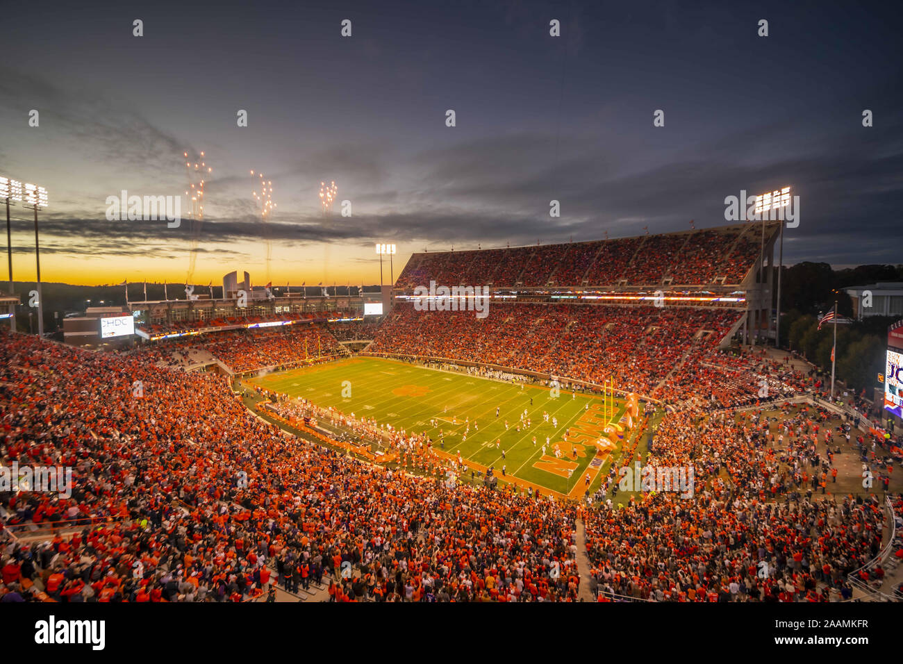 Clemson Death Valley Stock Photos Clemson Death Valley
