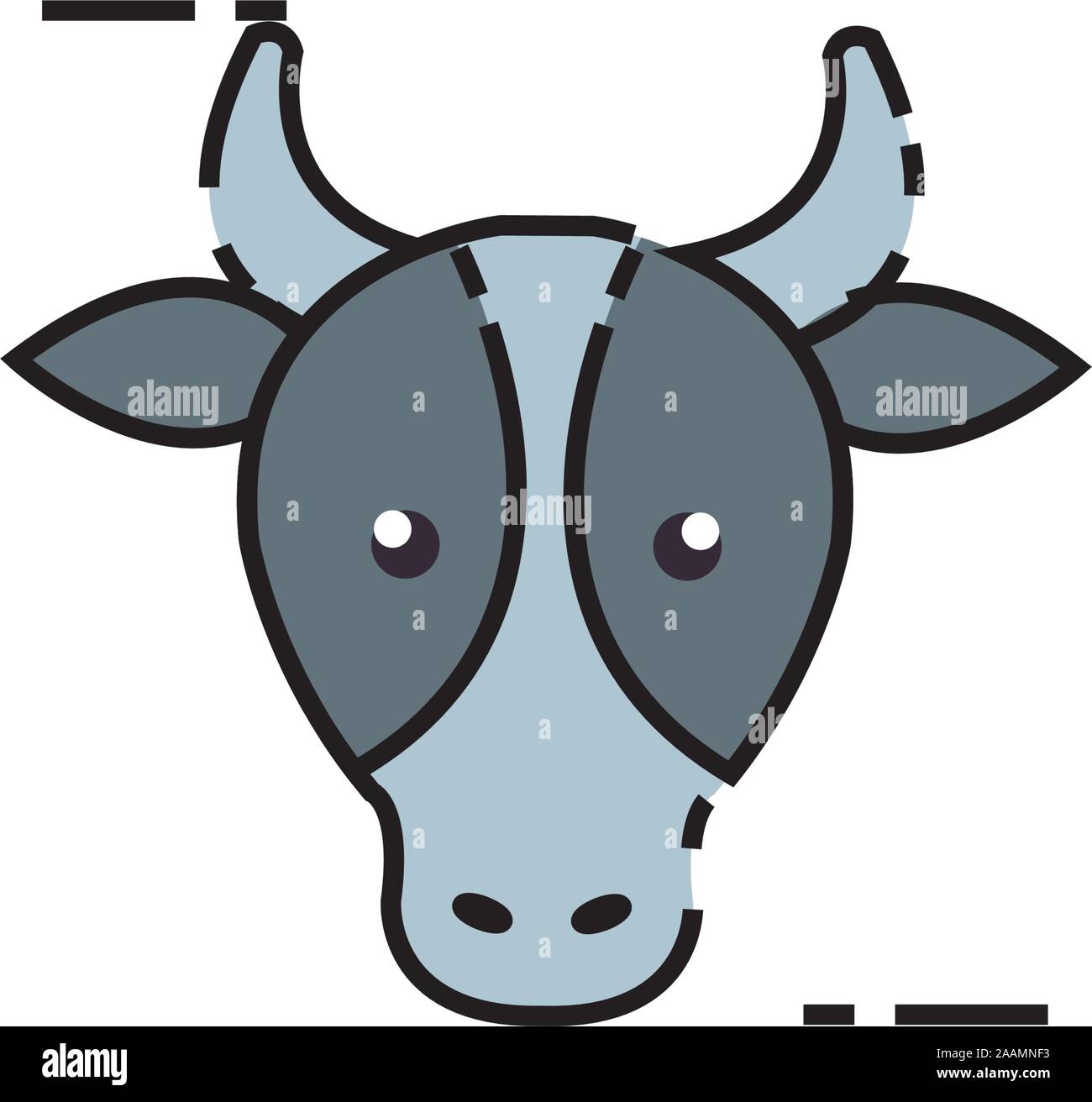 Cow design, Farm animal nature rural farming harvest countryside and ...