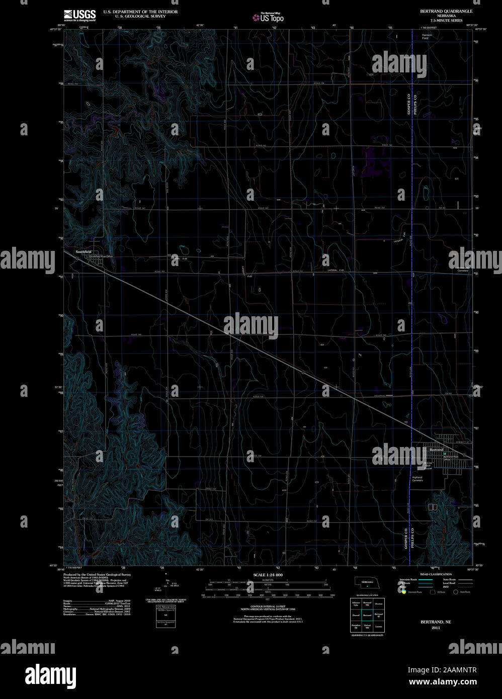 Map of bertrand hires stock photography and images Alamy