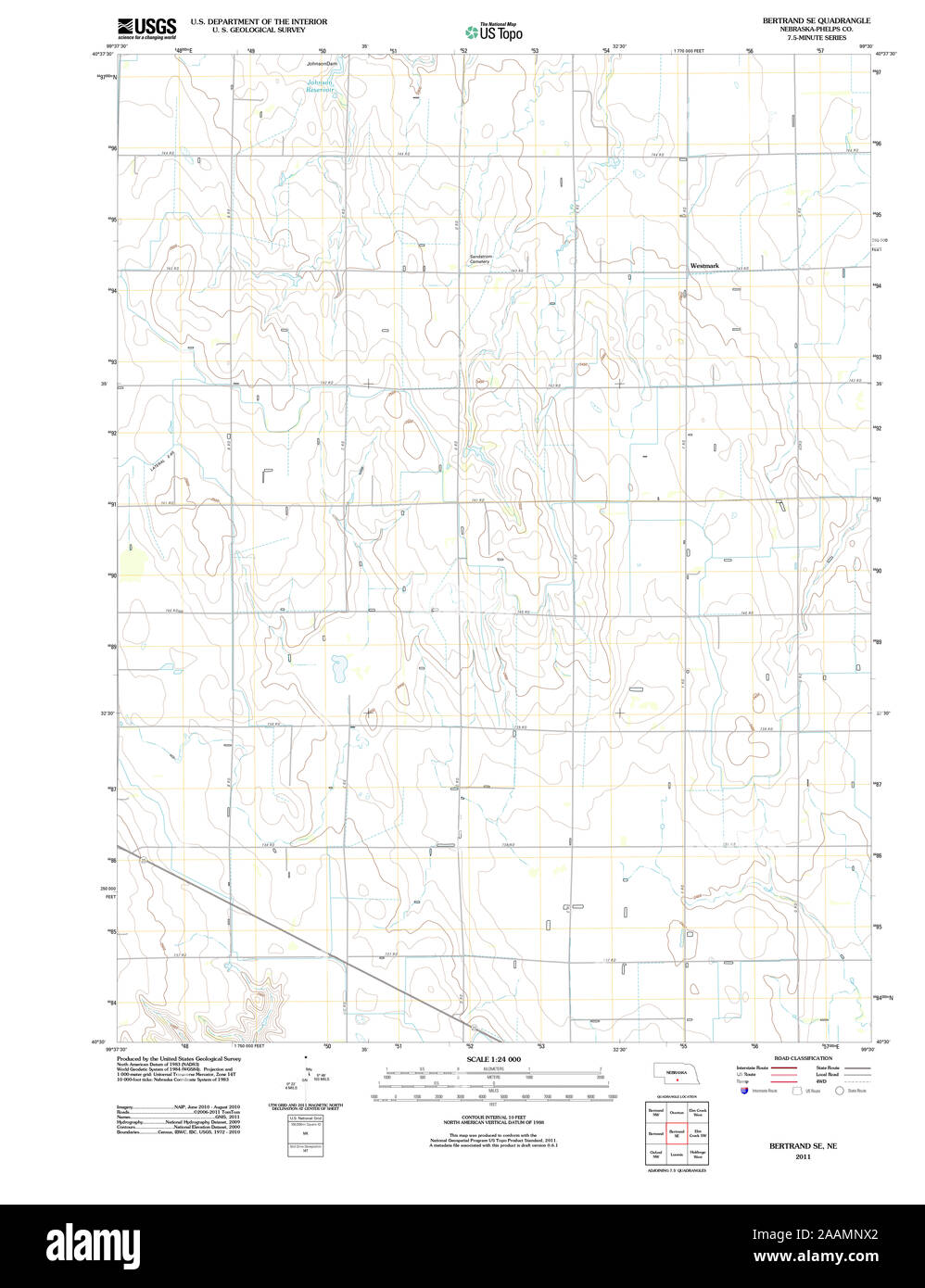 Map of bertrand hires stock photography and images Alamy