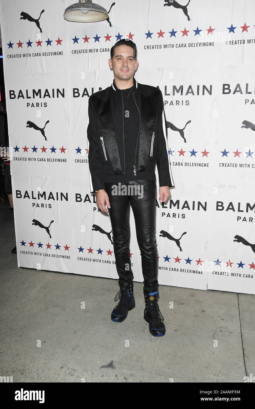 G-Eazy at the PUMA x Balmain LA Launch Event held at Milk Studios in Los  Angeles, CA on Thursday, November 21, 2019. Photo by PRPP/ PictureLux Stock  Photo - Alamy