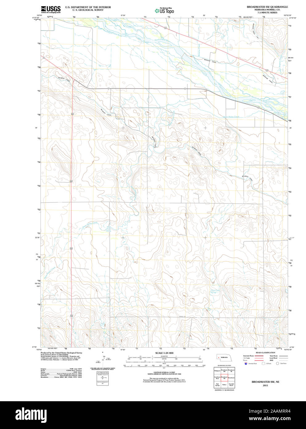 Map of broadwater hires stock photography and images Alamy