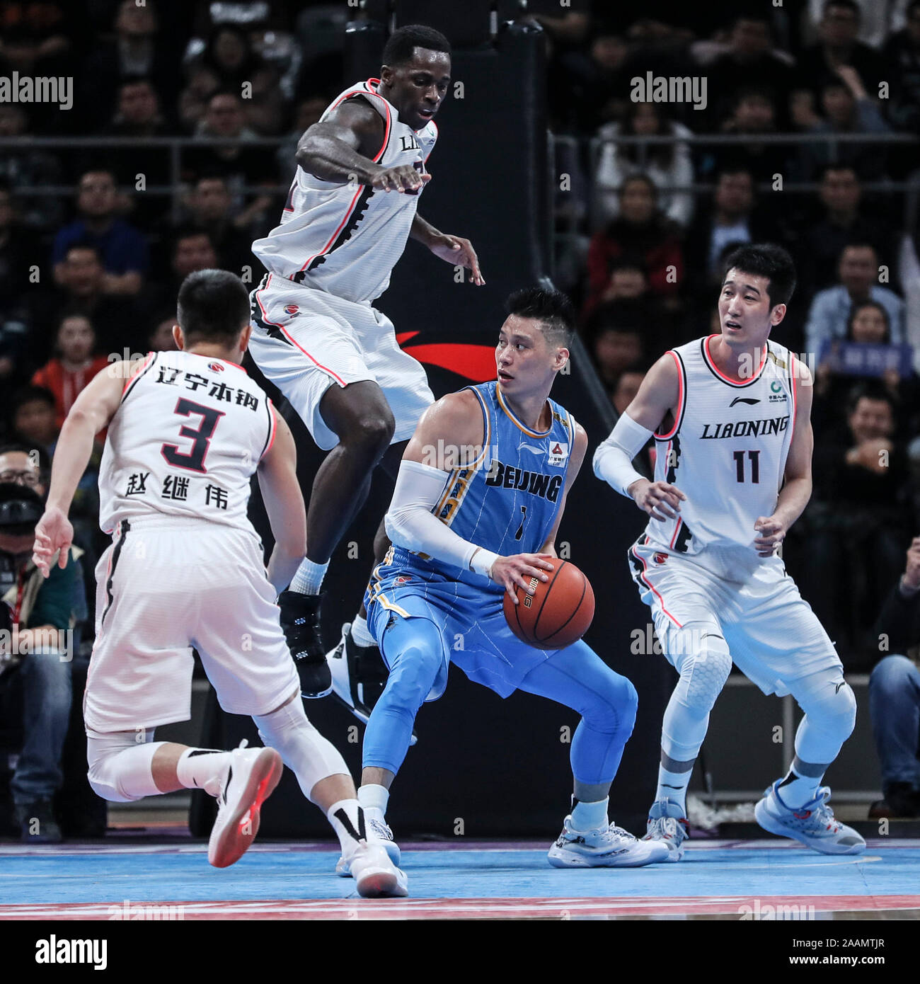 Beijing China 23rd Nov 2019 Jeremy Lin Of Beijing Ducks