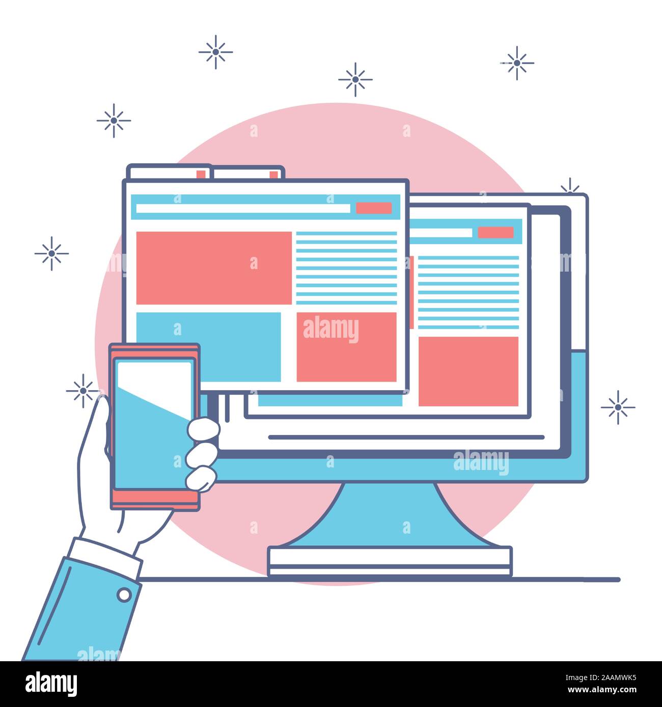 Digital envelope icon vector design Stock Vector Image & Art - Alamy