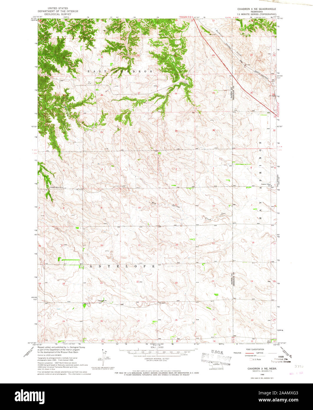 Chadron nebraska map Cut Out Stock Images & Pictures Alamy